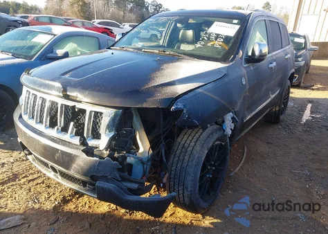 2012 Jeep Grand Cherokee Overland из США, поврежденный, VIN 1C4RJFCG2CC267370